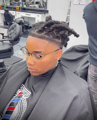 Haircut at a Barber Shop