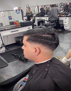 Hair and beard cutting services